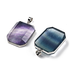 Природного флюорита подвески&nbsp;G-B139-02P-05