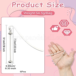 Закладки из сплава 5 шт.&nbsp;AJEW-CJ0001-46