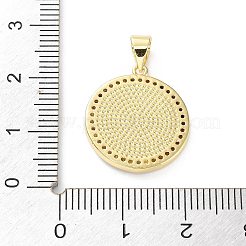 Стойки обшивки латунь микро проложить Циркон подвеску&nbsp;KK-C041-26G