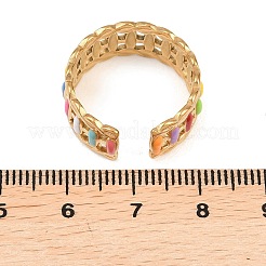 Кольца-манжеты из нержавеющей стали 304 для женщин&nbsp;LS-RJEW-I113-02G-03