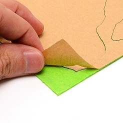 День Земли тема diy нетканая ткань мультфильм в форме земли наборы сумок&nbsp;DIY-WH0265-34