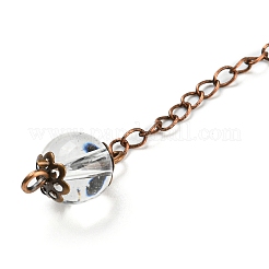 Большие подвески с маятником из смешанных драгоценных камней&nbsp;G-H293-01R