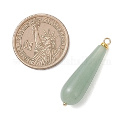 Подвески из натурального зеленого авантюрина&nbsp;PALLOY-JF04866