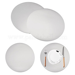 Одноразовая круглая бумажная салфетка&nbsp;AJEW-TAC0030-036A