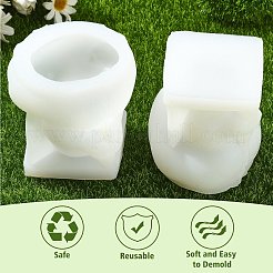 2шт 3d утка ароматерапия гипсовые свечи силиконовые Молды&nbsp;ST-CJ0007-58