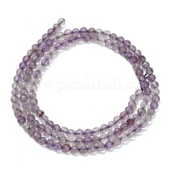 Натуральные фиолетовые фантомные кварцы&nbsp;G-C262-A01-3mm