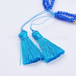 Стеклянные многожильных браслеты&nbsp;BJEW-I237-01