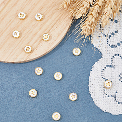 12 шт. 3 бусины из нержавеющей стали 304 STAS-DC0014-48