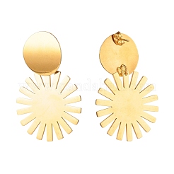 Серьги-гвоздики из нержавеющей стали 304&nbsp;EJEW-JE04584