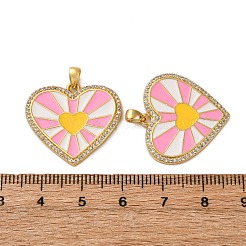 Латунные микро проложить кубического циркония подвески&nbsp;KK-S525-01G