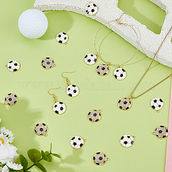 24шт 2 стиля подвески из сплава с эмалью&nbsp;ENAM-HY0001-57