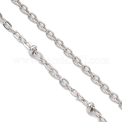 Изготовление браслета-слайдера из цепи-кабеля из нержавеющей стали 304&nbsp;AJEW-JB01502-02