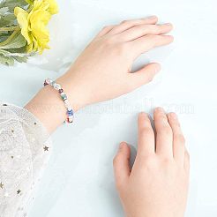 Изготовление браслетов своими руками&nbsp;EGLA-NB0001-14