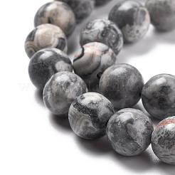 Натуральный камень-карта / камень пикассо / нити из бисера пикассо&nbsp;G-G047-8mm