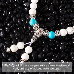 Наборы шариков гуру сплава тибетского стиля&nbsp;PALLOY-TAC0009-14AS