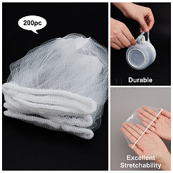 200 шт. полиэстеровый фильтр для мойки&nbsp;AJEW-GF0005-93