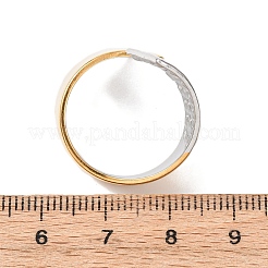 Открытые кольца манжеты из нержавеющей стали 304&nbsp;RJEW-P181-01A