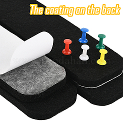 Самоклеящиеся фетровые стикеры для блокнотов&nbsp;AJEW-WH20070-083A