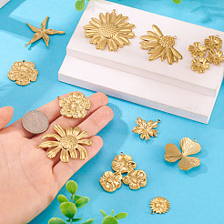 11 шт. 11 стиля подвески из нержавеющей стали 304&nbsp;STAS-TA0003-22