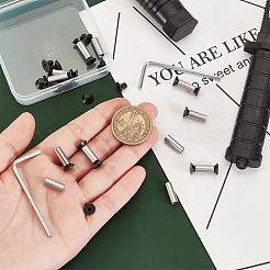 12 комплект из 2-х видов винтов из легированной стали и винтовых насосов для кобуры и ножен для ножа&nbsp;FIND-GA0004-41