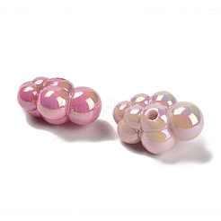 УФ-покрытие непрозрачные радужные переливающиеся акриловые бусины&nbsp;SACR-R001-10A