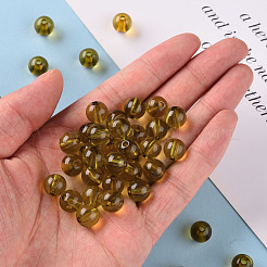 Прозрачные акриловые бусины&nbsp;MACR-S370-A10mm-737