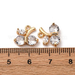 Латунные микро проложить кубического циркония подвески&nbsp;KK-Z112-10G