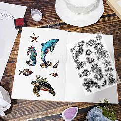 ПВХ пластиковые прозрачные штампы&nbsp;DIY-WH20051-006