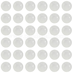 3 нитка круглых бусин из искусственного нефрита&nbsp;DGLA-PA0001-01A