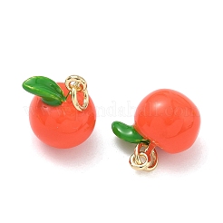 Латунь эмаль подвески&nbsp;KK-F933-14G-02