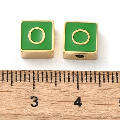 Эмалированные бусины из нержавеющей стали 304&nbsp;STAS-L022-293G-O