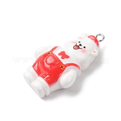 Рождественские подвески из непрозрачной смолы&nbsp;LS-RESI-A049-05M