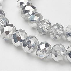 Гальванические стеклянные бусины&nbsp;X-GR10MMY-07S