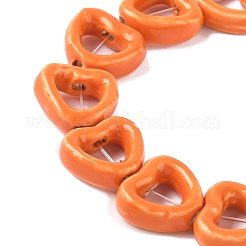 Фарфора ручной работы бисер нитей&nbsp;PORC-Z002-01C