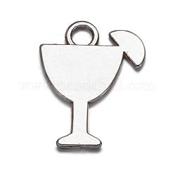 Подвески из тропического напитка в тибетском стиле&nbsp;TIBEB-A14275-AS-LF