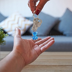 12шт брелок из смолы 6 цветов&nbsp;KEYC-CP00011