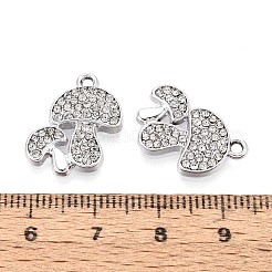 Подвески из сплава со стразами&nbsp;PALLOY-T091-24M-P