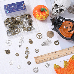 75шт 15 стильные наборы подвесок из сплава в тибетском стиле&nbsp;TIBEP-SC0002-43