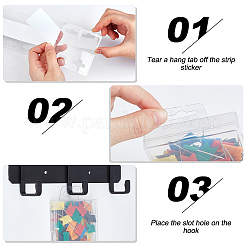 Самоклеящиеся петельки для подвешивания домашних животных&nbsp;CDIS-WH0816-01A