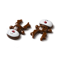 Кабошоны из непрозрачной рождественской смолы&nbsp;RESI-K019-26