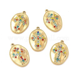 Вакуумное покрытие pvd нержавеющая сталь 201 с подвесками из стразов&nbsp;STAS-J401-VC996