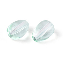 Выпечка расписные прозрачные стеклянные бусины&nbsp;DGLA-N014-10I