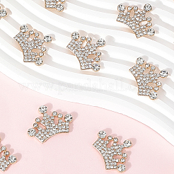 30 шт. кабошоны из стразов из сплава цинка&nbsp;FIND-SC0019-86