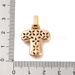 Латунные микро проложить кубического циркония подвески KK-C076-29T-G02