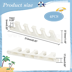 Пластиковые многопозиционные регулируемые кронштейны для кресла-шезлонга&nbsp;FIND-WH0021-28B