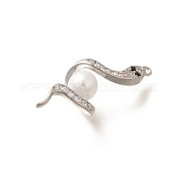 Латунные микро проложить кубического циркония подвески&nbsp;KK-C085-06P