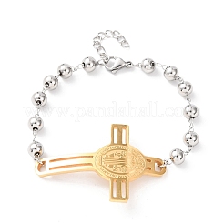 Браслеты из нержавеющей стали 304 для женщин&nbsp;BJEW-Z156-01GP