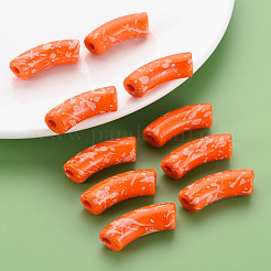 Непрозрачные акриловые бусины&nbsp;MACR-S372-001F-B09