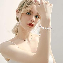 82 шт. нити бусин из натурального селенита 3-х размеров&nbsp;G-CA0001-02