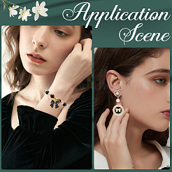 48шт 8 стиля подвески из сплава с эмалью&nbsp;ENAM-SC0005-66